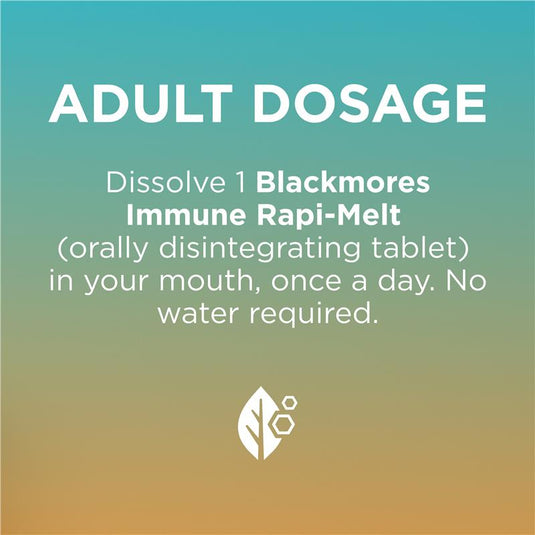 Blackmores Immune Rapi-Melt 90 Tablets