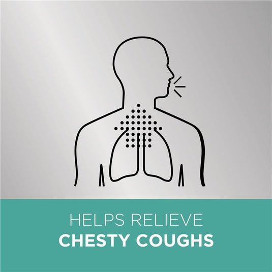 Strepsils Herbal Chesty Cough+ Lozenges Honey Lemon 16 Pack