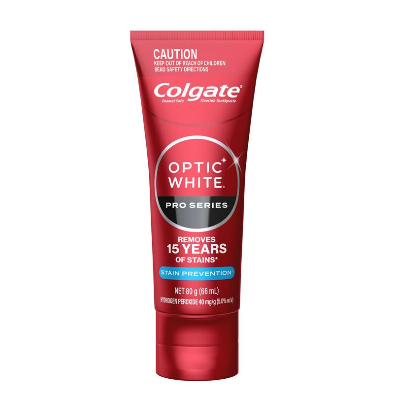 Load image into Gallery viewer, Colgate Toothpaste Optic White Pro Series Stain Prevention 5% 80g
