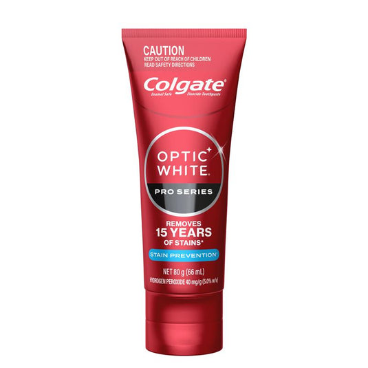 Colgate Toothpaste Optic White Pro Series Stain Prevention 5% 80g