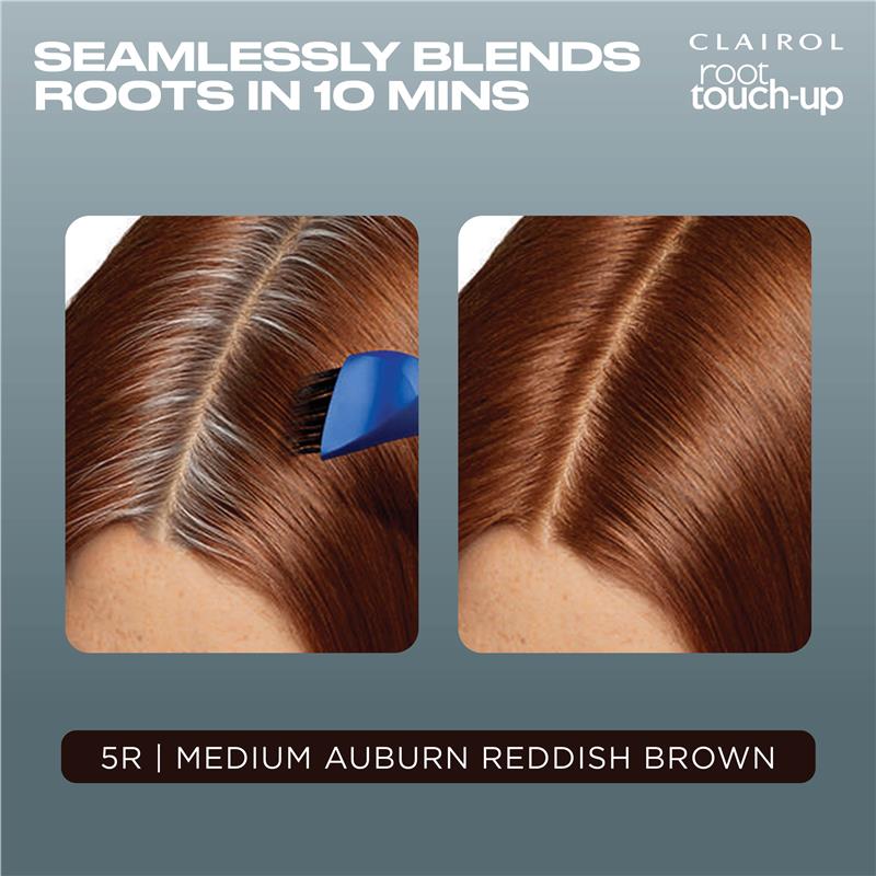 Load image into Gallery viewer, Clairol Nice N Easy Root Touch Up Permanent Hair Colour 5R Medium Auburn
