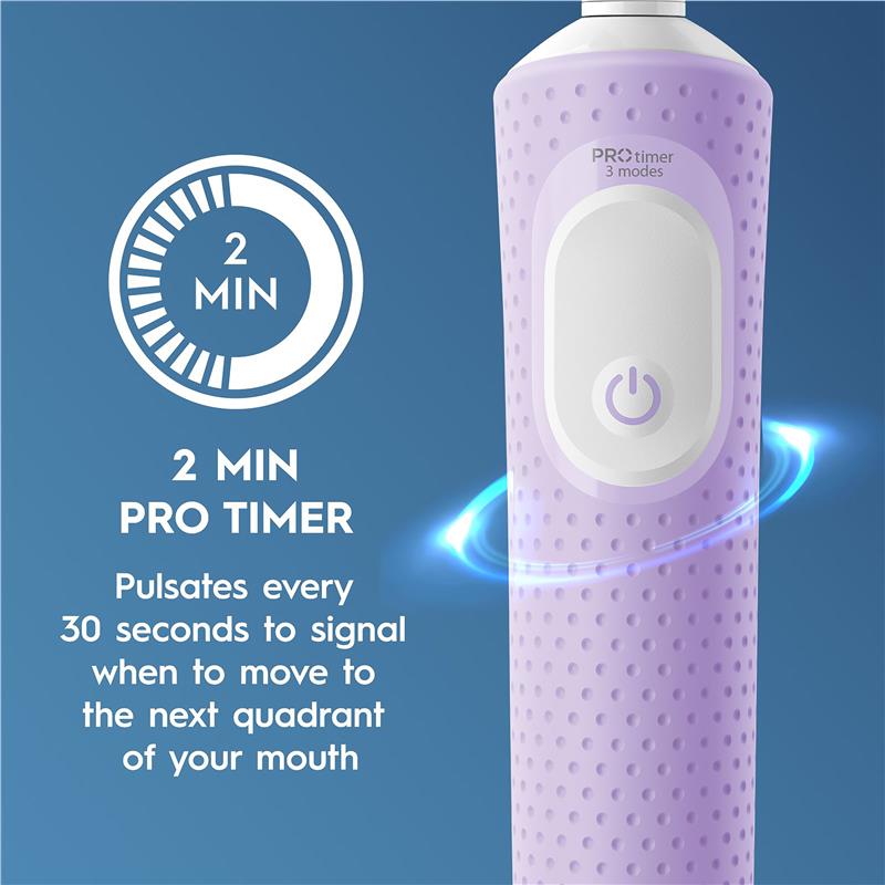 Load image into Gallery viewer, Oral-B Electric Toothbrush Vitality Pro Deep Clean with Travel Case - Lilac
