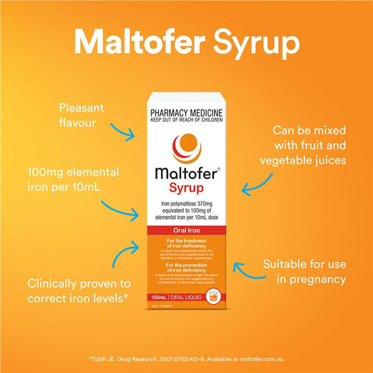Maltofer Oral Iron Syrup 150ml Oral Liquid