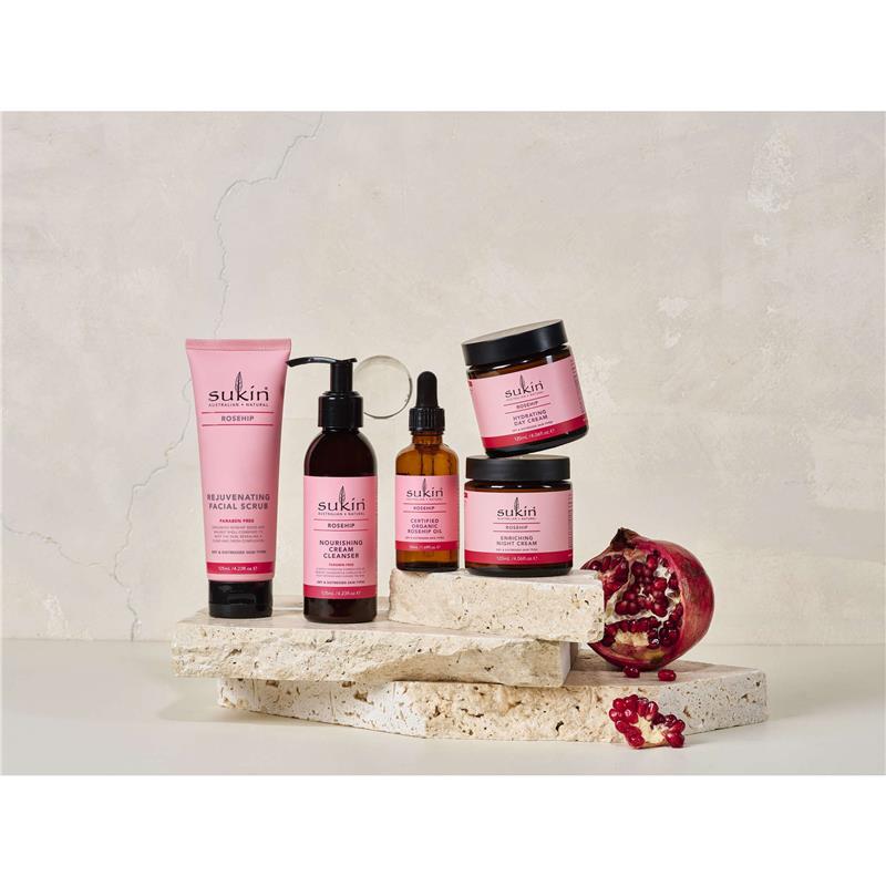 Load image into Gallery viewer, Sukin Rosehip Rejuvenating Facial Scrub 125ml
