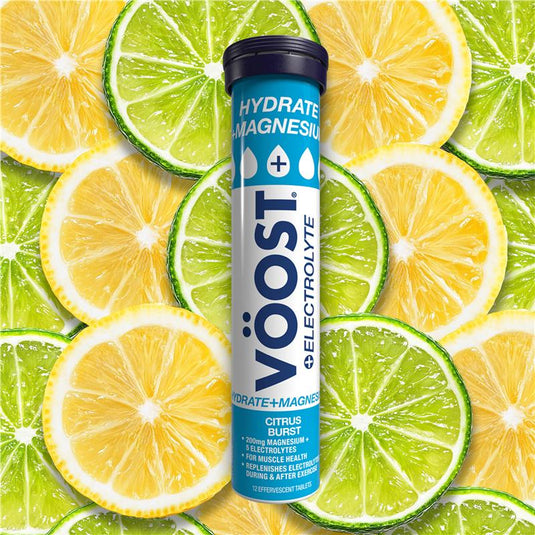 Voost Hydrate + Magnesium Citrus Burst Effervescent Tablets 12 Pack