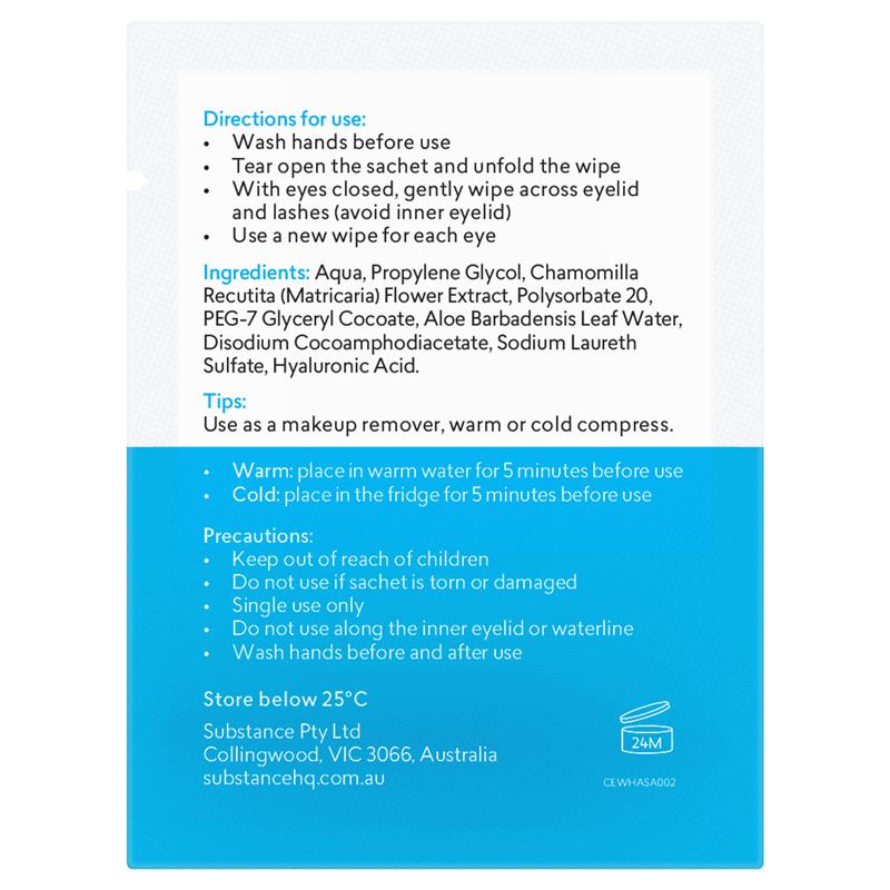 Load image into Gallery viewer, BioRevive Clean Eyes Eyelid Cleansing Wipes 30 Pack
