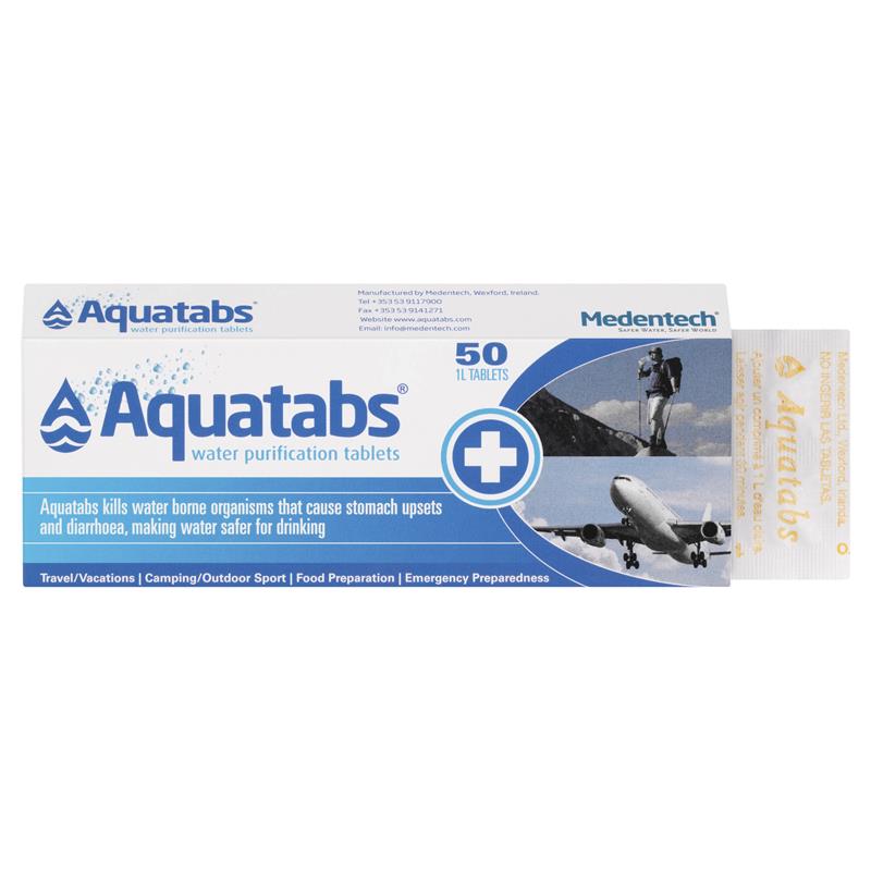 Load image into Gallery viewer, Aquatabs Water Purification 50 Tablets
