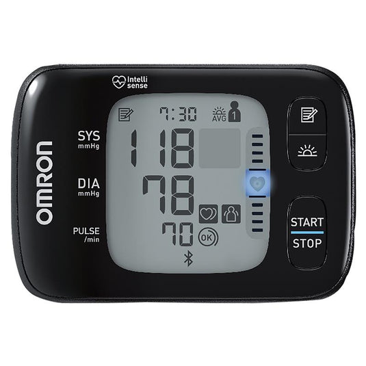 Omron HEM6232T Bluetooth Wrist Blood Pressure Monitor