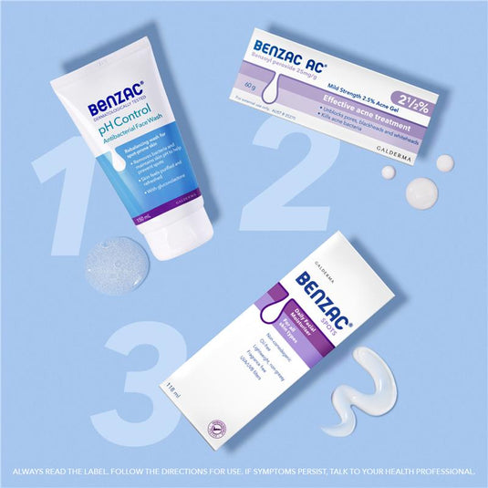 Benzac PH Control Antibacterial Face Wash 150ml