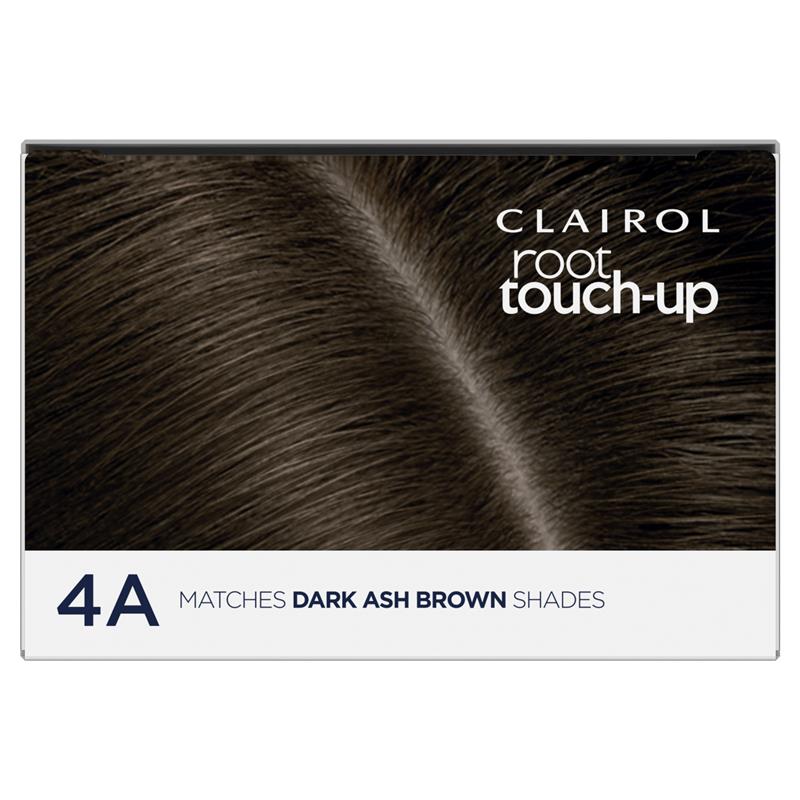 Load image into Gallery viewer, Clairol Root Touch Up Permanent Hair Colour 4A Dark Ash Brown
