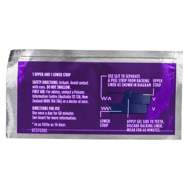 Load image into Gallery viewer, Oral B 3D White Luxe Advanced Seal 14 Teeth Whitening Treatments
