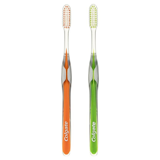 Colgate Toothbrush Slim Soft Advanced Ultra Soft 2 Pack