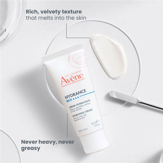 Avene Hydrance Rich Hydrating Cream 40ml - Moisturiser for dehydrated skin
