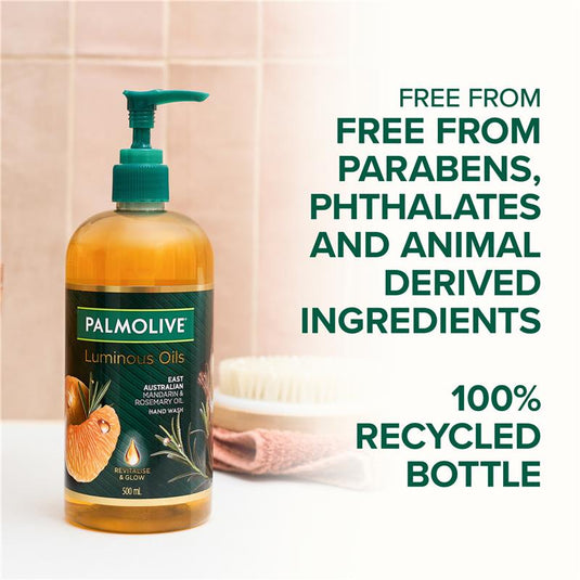 Palmolive Luminous Oils Hand Wash Mandarin & Rosemary Oil 500ml