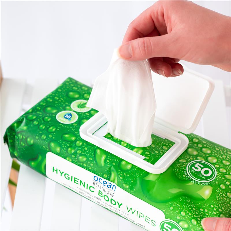 Load image into Gallery viewer, Ocean Healthcare Adult Wipes 50 Pack
