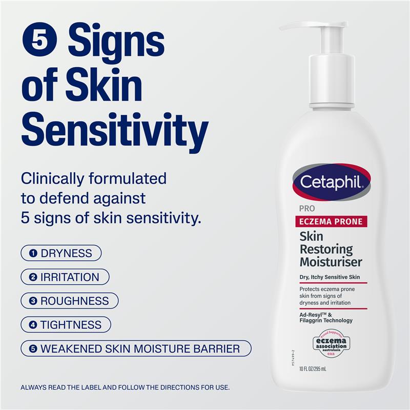 Load image into Gallery viewer, Cetaphil Pro Eczema Prone Skin Restoring Moisturiser 295ml
