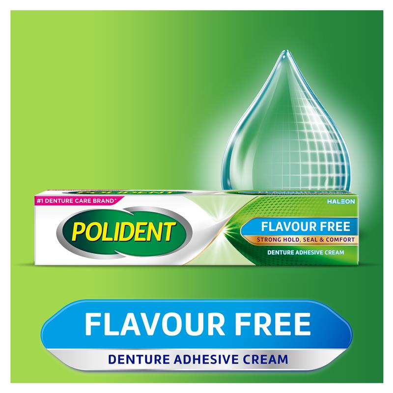 Load image into Gallery viewer, Polident Denture Adhesive Cream Flavour Free 60g
