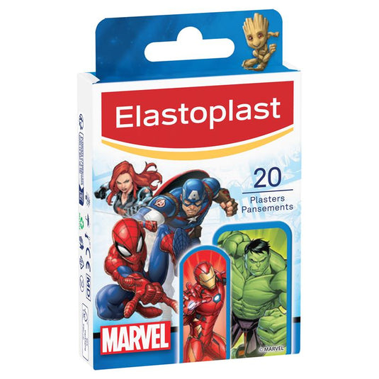 Elastoplast Disney Character Strips Marvel 20 Pack