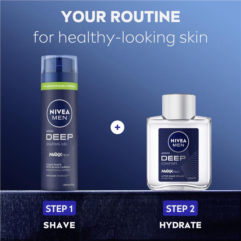 Load image into Gallery viewer, NIVEA for Men Deep Shave Gel 200ml
