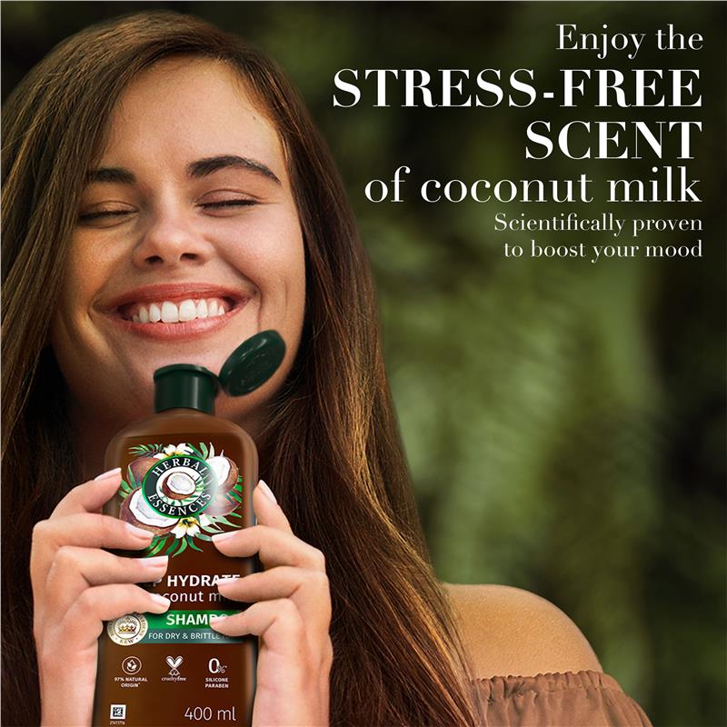 Load image into Gallery viewer, Herbal Essences Bio Renew Hydrate Coconut Milk Shampoo 600ml
