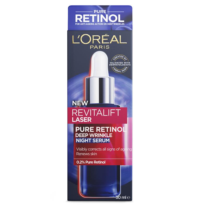Load image into Gallery viewer, L'Oreal Paris Revitalift Laser Pure Retinol Night Serum 30ml
