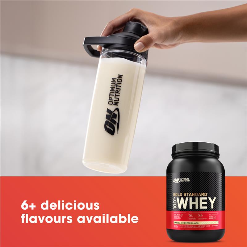 Load image into Gallery viewer, Optimum Nutrition Gold Standard 100% Whey Cookies &amp; Cream 907g
