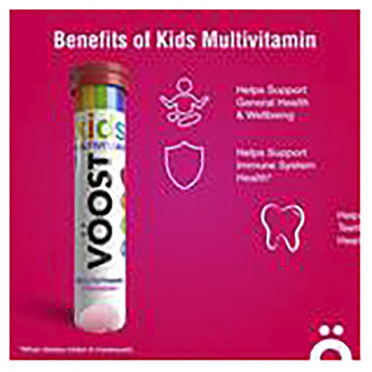 Voost Kids Multivitamin Effervescent Tablets 20 Pack