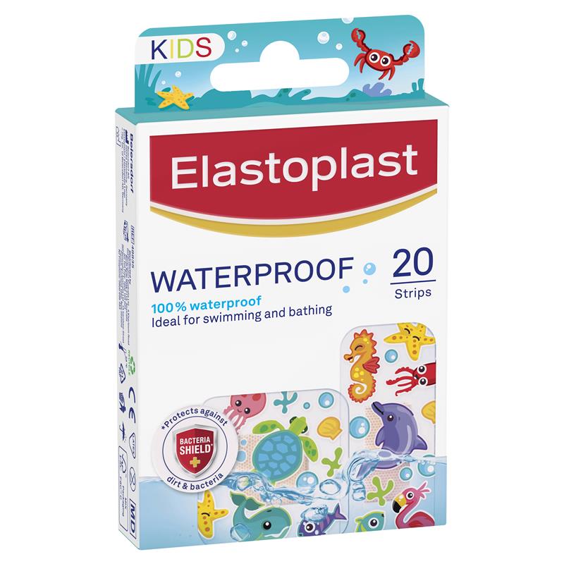 Load image into Gallery viewer, Elastoplast Kids Waterproof Strips 20 Pack
