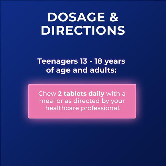 Ostelin Vit D & Calcium 120 Chewable Tablets