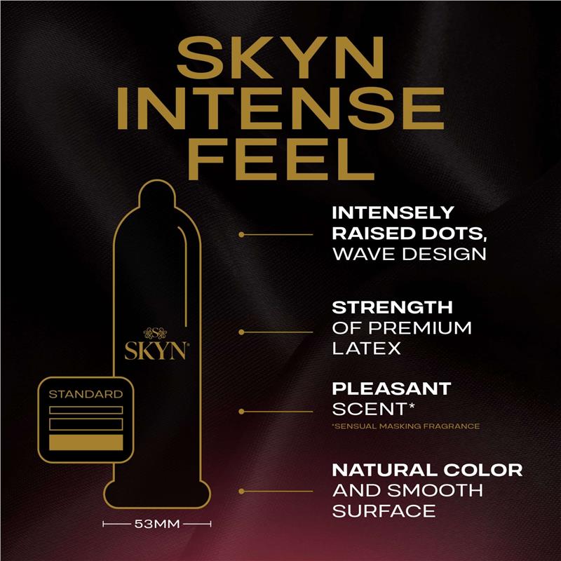 Load image into Gallery viewer, SKYN Intense Feel Condoms 10 Pack
