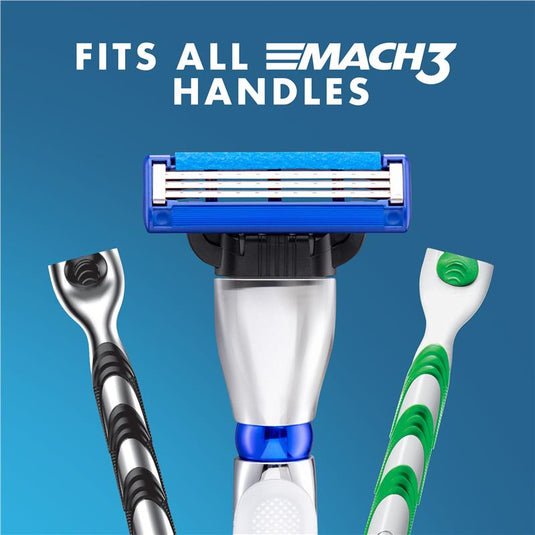 Gillette Mach 3 Turbo 3D Cartridges Value 10 Pack
