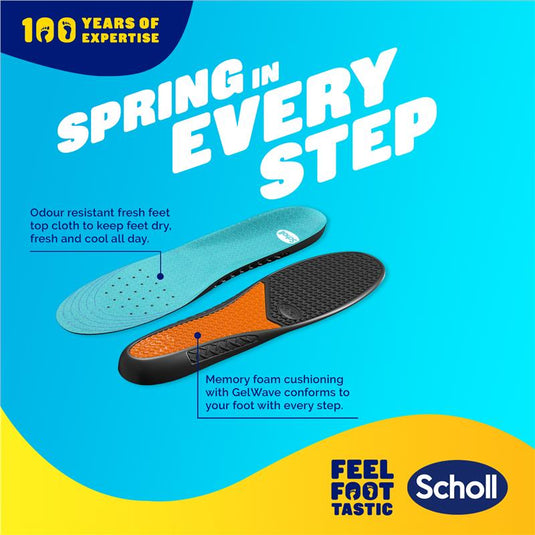 Scholl Gel Activ Insole Work & Boot Small