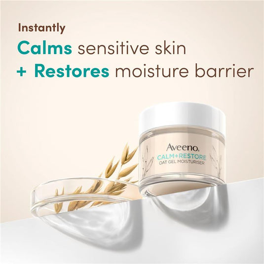 Aveeno Face Calm and Restore Nourishing Oat Cleanser 200ml