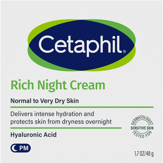 Cetaphil Rich Night Cream Hyaluronic Acid 48g