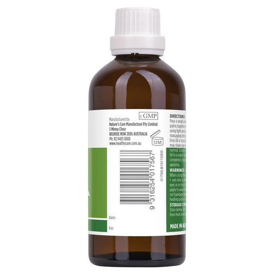Healthy Care Emu Heat Oil 100ml