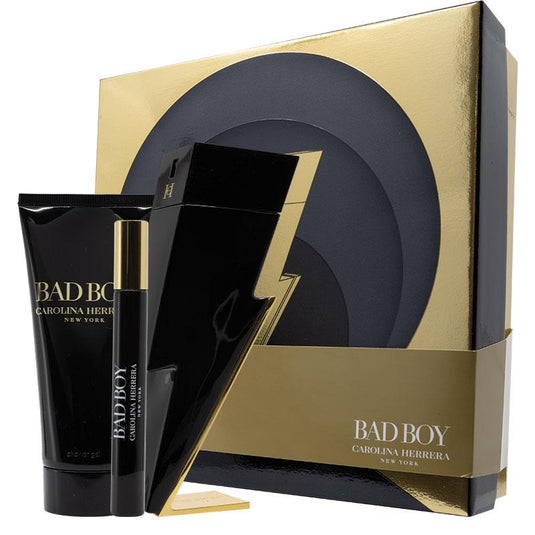 Carolina Herrera Bad Boy Eau de Toilette 100ml 3 Piece Set