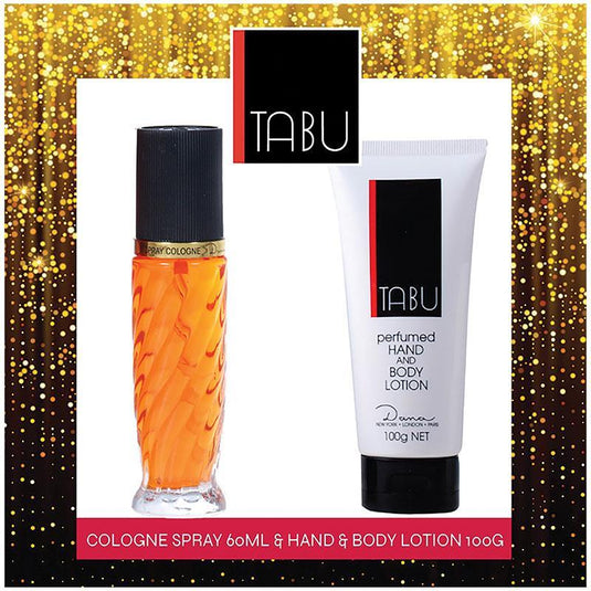Tabu Cologne Spray  60ml 2 Piece Set