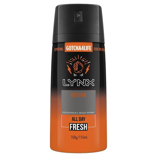 Lynx Deodorant Body Spray Gotcha4Life 100g