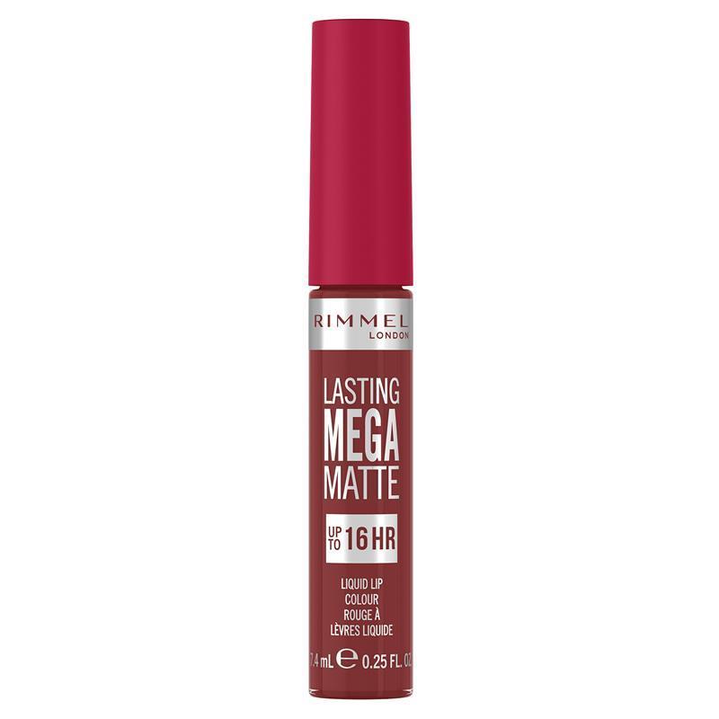 Load image into Gallery viewer, Rimmel London Mega Matte Liquid Lip 500 Firestarter
