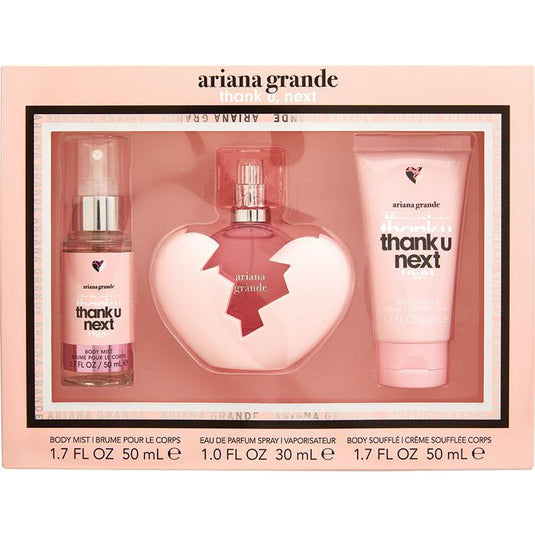 Ariana Grande Thank U Next Eau de Parfum 30ml 3 Piece Set