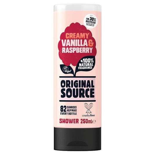 Original Source Vanilla And Raspberry Shower Gel 250ml