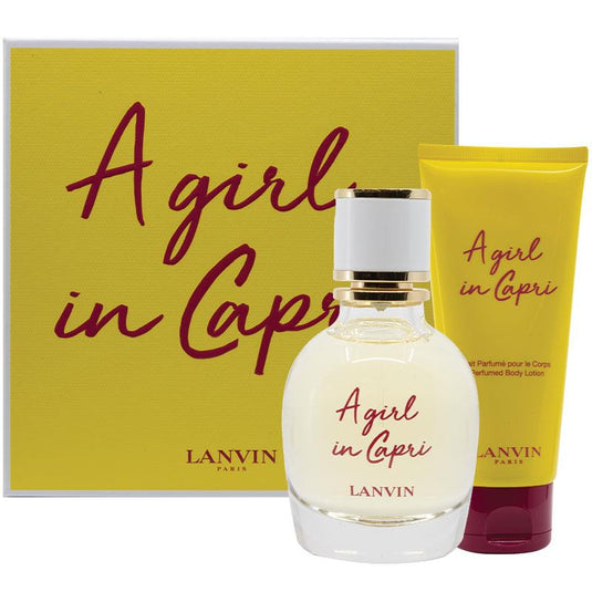 Lanvin A Girl In Capri Eau de Toilette 50ml 2 Piece Set