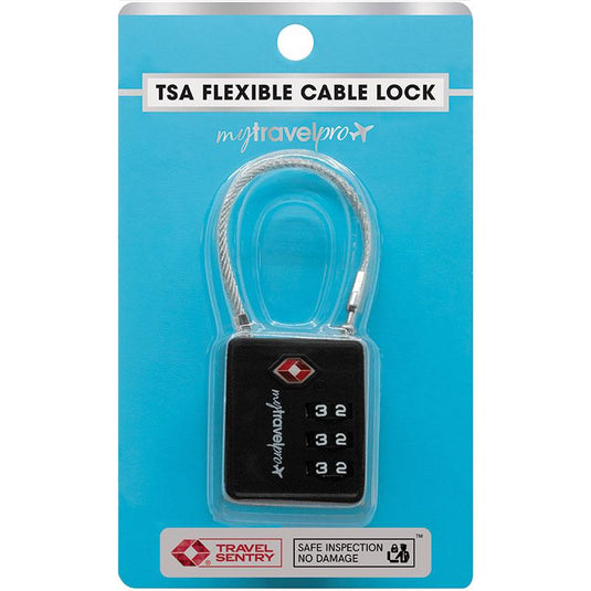 MyTravelPro TSA Flexible Cable Lock