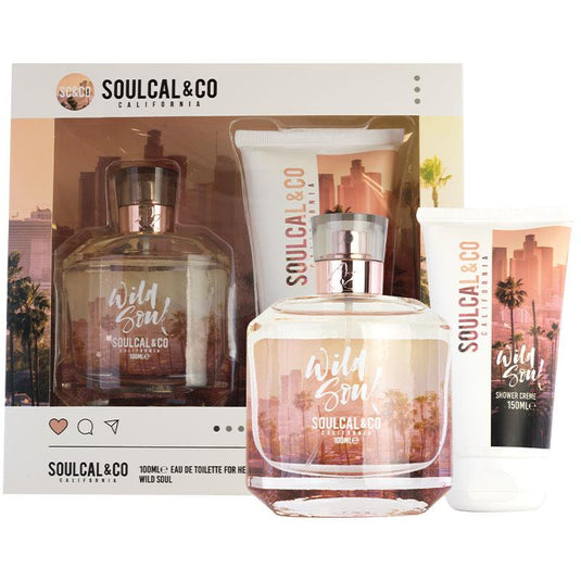 Soulcal & Co Get Wild Soul Eau de Toilette 100ml 2 Piece Set