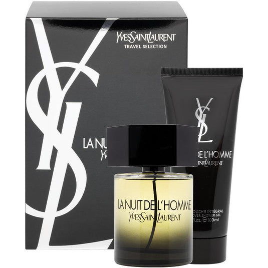 Yves Saint Laurent La Nuit Del’Homme Eau De Toilette 100ml + 100ml Shower Gel 2 Piece Set