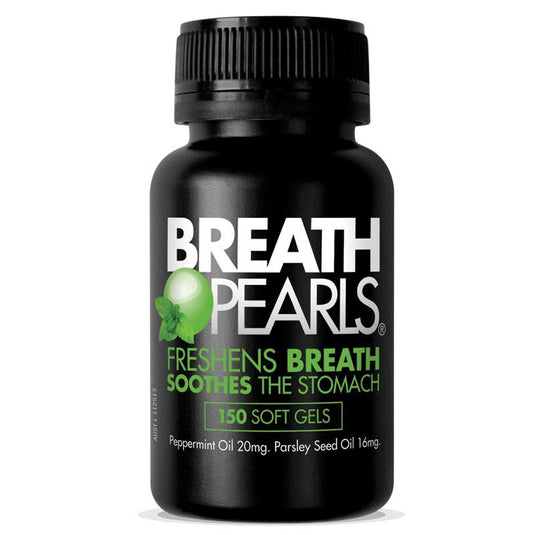 Breath Pearls Natural Capsules 150
