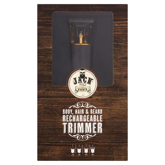 Jack The Barber Body Hair & Beard Rechargeable Trimmer