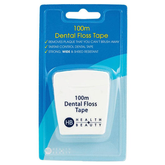 Health & Beauty Dental Floss 100m Plain