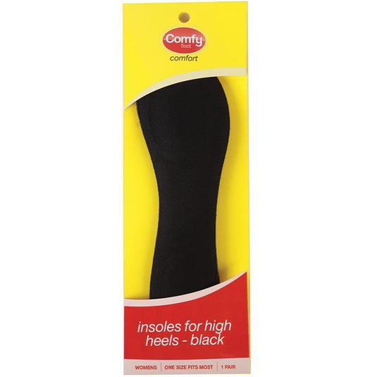 Comfy Feet Insoles for High Heels Black