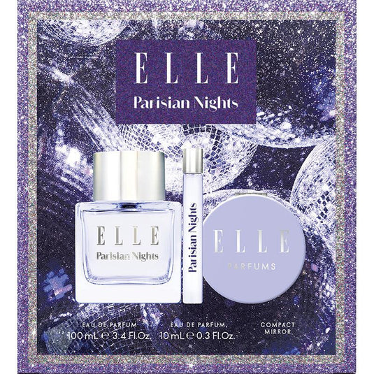Elle Parisienne Nights Eau de Parfum 100ml 3 Piece Set